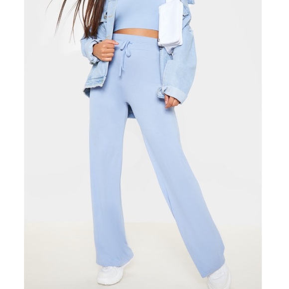 Stretchy Wide Bottom Pants - Picture 1 of 3